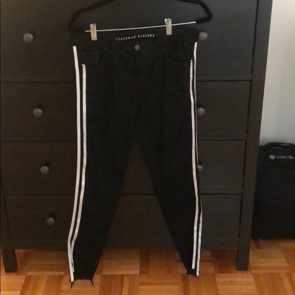 Black denim